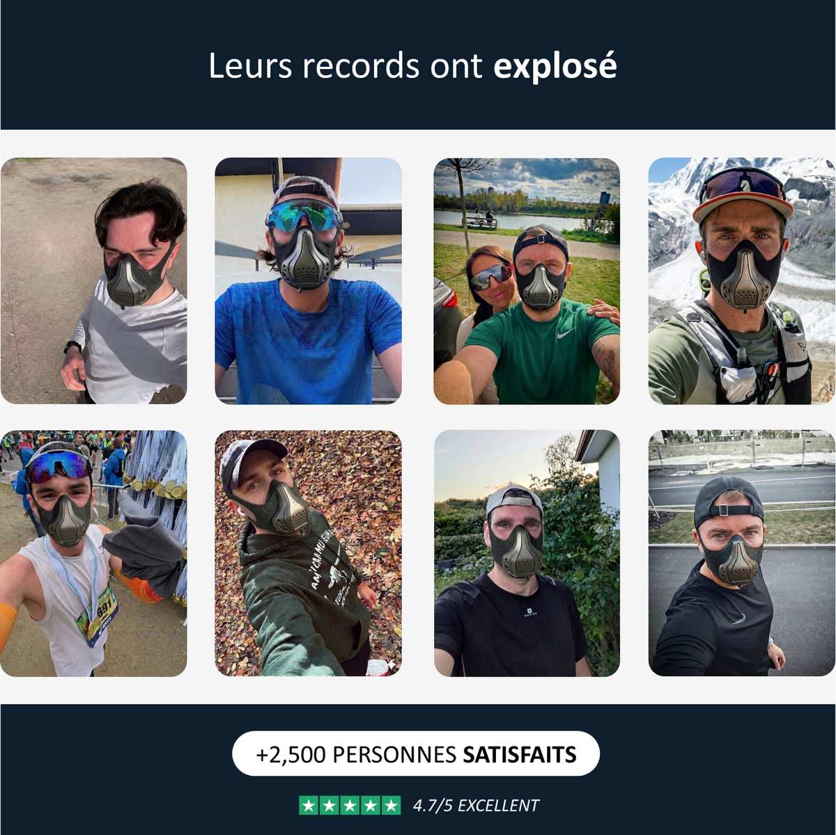 Masque d'entraînement AIRON